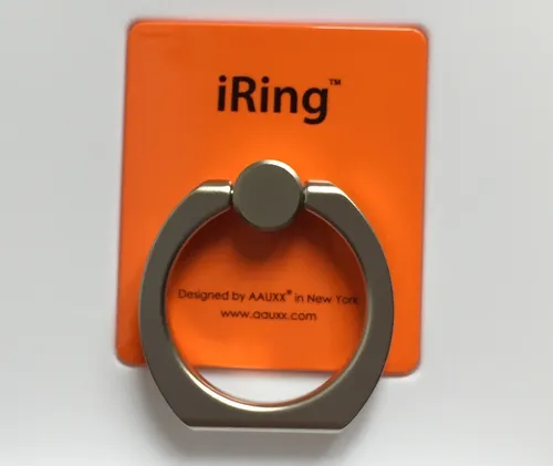 iRing Premium ORANGE Handy Smartphone Tablet Halterung Ständer Autohalter Griff