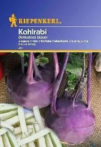 Kiepenkerl 417 Kohlrabi Delikatess blauer (Kohlrabisamen) in blau von Kiepenkerl