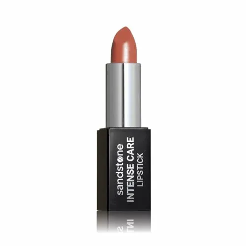 Sandstone Scandinavia Intense Care Lippenstift (40 Coral Beach) | Hochpigmentiert & Langanhaltend | Hypoallergene Pflegeformel