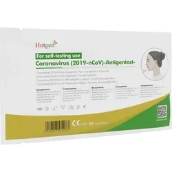 Hotgen Coronavirus Antigen Schnelltest - 40 Stück - Klinische Diagnosetest-Sets: Zuverlässiger Antigen Schnelltest für die Eigenanwendung mit Ergebnissen in nur 15 Minuten – ideal für Zuhause oder im Büro.