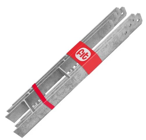 Wickey H-Pfostenanker MasterLock – Stabiler H-Bodenanker für Klettergeräte der Fit-Serie - Schaukeln - Extrem witterungsbeständig und einfache Montage für maximale Sicherheit beim Spielen. Ideal für hohe Beanspruchung und einbetonierte Stabilität.