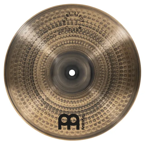 MEINL PAC12S Pure Alloy Custom Splash 12 Zoll - Becken: Hochwertiges 12 Zoll Splash-Cymbal aus Pure Alloy für brillanten Klang und schnelle Ansprache, ideal für Drummer jeden Levels.