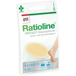 Lohmann & Rauscher RATIOLINE protect Blasenpflaster 4,2x6,8 cm