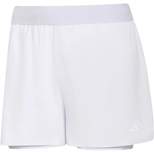 adidas Shorts Lila von adidas