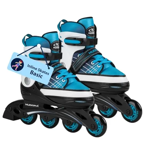 Hudora Inline Skates 30-33 - Verstellbar für Kinder - Inliner von HUDORA, ideal für Kinder mit verstellbarer Größe 30-33, sorgen für sicheren Fahrspaß und Wachstumsmöglichkeiten.