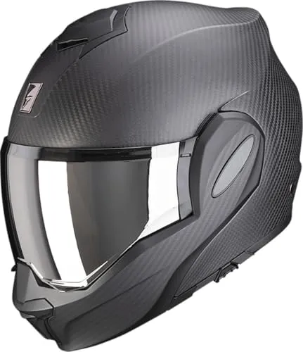 EXO-TECH EVO CARBON SOLID M NERO OPACO Helm