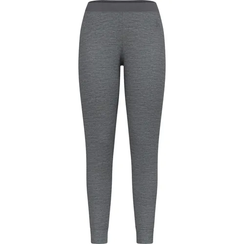 Odlo Merino 200 Funktionsunterhose für Damen, Größe L, Grau - Funktionsunterwäsche für Damen von Odlo aus 100% Merinowolle. Ideal für Winteraktivitäten mit Temperatur-Kontroll-System für optimale Wärme und hohen Feuchtigkeitstransport.