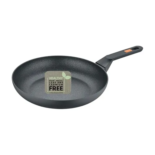 Eco Life Bratpfanne aus recyceltem Aluminium - Nachhaltige Bratpfanne in 20, 24 oder 28 cm, hergestellt aus 100% recycelten Dosen. Ideal für alle Herdarten, inklusive Induktion, mit langlebiger Antihaftbeschichtung und ergonomischem, kühlem Griff.