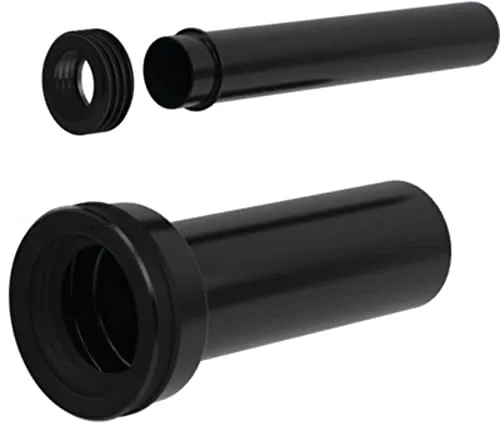 Geberit Anschlussset für Wand-WC, 30cm, mattverchromt - Sanitärinstallation: Hochwertiges Anschlussset mit 30 cm Länge und 90 mm Außendurchmesser, ideal für eine elegante und zuverlässige Verbindung.