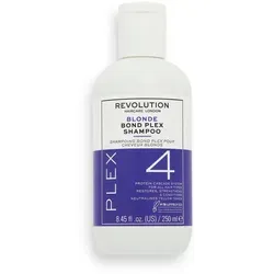 Revolution Haircare Plex 4 Blonde Bond Shampoo 250ml - Blondpflege-Shampoo für strahlendes Haar, reinigt sanft und unterstützt die Haarstruktur, ideal für blondes Haar und vegan hergestellt.