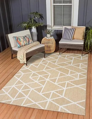 MY-RUG Wendbarer Outdoor-Teppich 