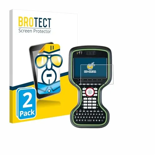 BROTECT 2 Stück Schutzfolie für Leica CS20 3.75G Disto/Viva TS16 Displayschutz Folie Made in Germany, Ultra-Klar