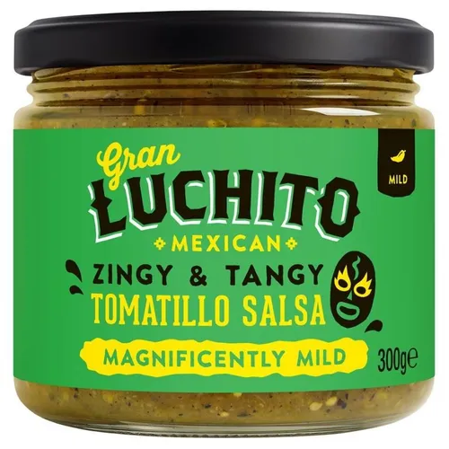 Gran Luchito Zingy and Tangy Tomatillo Salsa - 300g