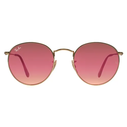 Ray-Ban RB3447 Herren-Sonnenbrille, gold - Sportbrillen mit zeitlosem Design und UV-Schutz für stilvolle Outdoor-Aktivitäten.