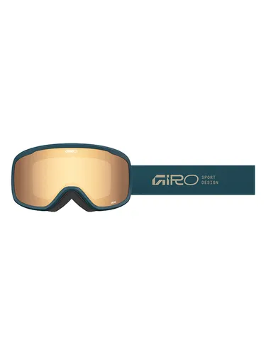 GIRO MOXIE Schneebrille 2026 – Stacked Peacock/Amber Gold/Yellow - Die GIRO MOXIE Schneebrille bietet ein weites Sichtfeld durch EXV-Technologie und nahtlose Helmkompatibilität. Ideal für Damen mit hohem Tragekomfort dank Microfleece-Innenfutter.