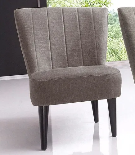 OTTO home Cocktailsessel Jan, mit Wellenunterfederung, Massivholzfüße