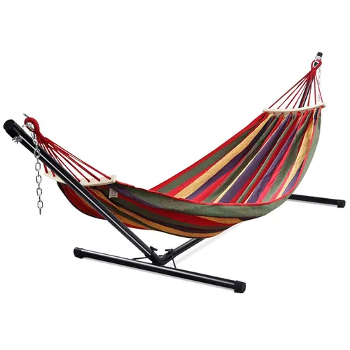 Hängestuhlgestell aus Metall 325 x 100 x 106 cm - Robustes Hängesesselständer für entspannende Momente, mit einer Gewichtskapazität von 150 kg. Ideal für den Innen- und Außenbereich.