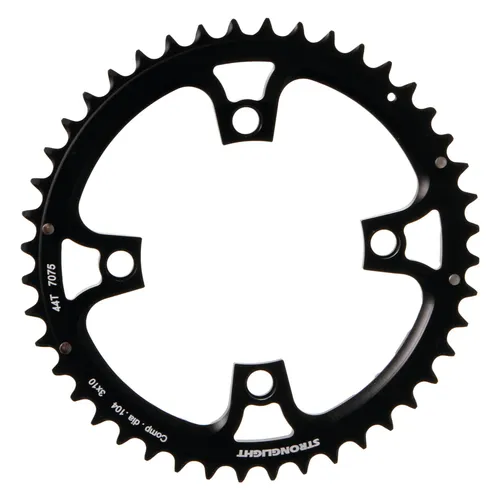 STRONGLIGHT Kettenblatt CT2 Schwarz 4A SRAM/SHIM/STR.104MM 44 Z - Hochwertiges Kettenblatt für präzise Schaltvorgänge bei jedem Abenteuer. Ideal für Radsportler, die Leistung und Langlebigkeit schätzen. Kategorie: Fahrradschaltungsteile