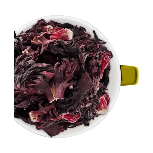 Bremer Gewürzhandel Hibiskus, Malve, getrocknete Hibiskusblüten für Hibiskustee, 5 x 100g