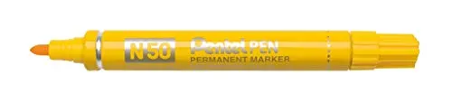 Pentel N50-GE Aluminiumgehäuse, 12 Stück gelb