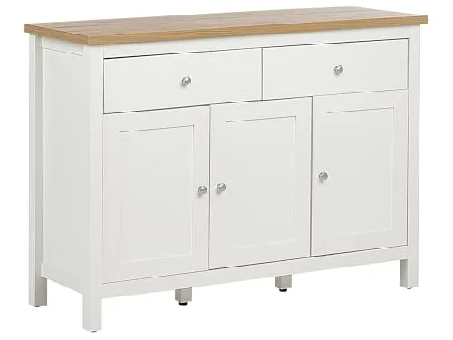 BELIANI Sideboard Cremeweiß