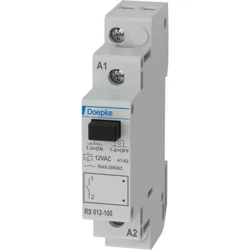 Doepke DOEP RS 012-100 StromstoÃschalter RS 012-100, 12V AC, 1-polig 16A, 1 SchlieÃer ( (09981031)