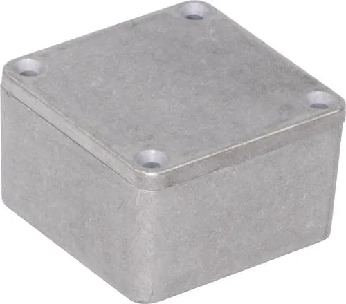 Hammond Electronics 1590MM Universal-Gehäuse 50 x 50 x 31 Aluminium Natur 1St.