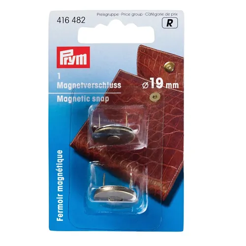 PRYM Magnet-Verschluß 19 mm altmessing