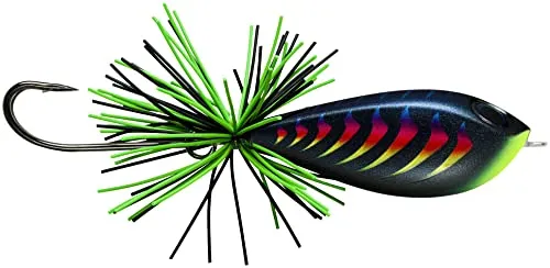 Rapala - Angelköder BX Skitter Frog - Angelzubehör Balsa-Kern und Copolymer-Außenschale - Schwimmend - Lauftiefe: Oberfläche - Größe: 5,5cm / 13g - Hergestellt in Estland - Night Aurora
