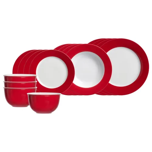 Ritzenhoff & Breker DOPPIO Einsteiger-Set 16-teilig in rot von Ritzenhoff & Breker