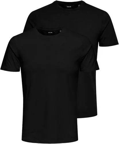 ONLY & SONS T-Shirt ONSBASIC SLIM O-NECK 2-PACK NOOS (Packung, 2-tlg)