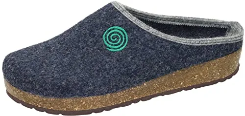 Dr. Brinkmann Hausschuhe 40 EU - Bequeme Schlupfschuhe aus Wollfilz, leicht und ungefüttert für optimalen Komfort zu Hause.