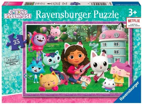 Puzzle 35 pieces Gabbys Dollhouse Ravensburger Polska 4005556056583