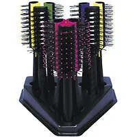 Efalock Tunnel-Vent-Bürste rosa/schwarz