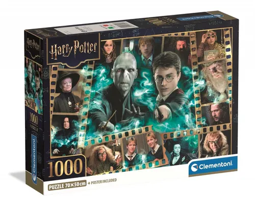 PUZZLE 1000EL CLM 37048 HARRY POTTER PUD6 CLEMENTONI 8005125370481