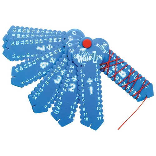 EDUPLAY Lernspielzeug Rechenfächer - Division - Lernspielzeug für Kinder zur Förderung der mathematischen Fähigkeiten. Der Rechenfächer bietet Selbstkontrolle und ermöglicht das Üben aller Grundrechenarten spielerisch.