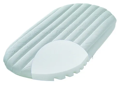 Zöllner Stubenwagenmatratze Climatix Plus 70/37/5 cm - Hochwertige Matratze für Stubenwagen, mit atmungsaktivem Climatix Plus Material für optimalen Schlafkomfort und Temperaturregulation.