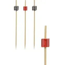 Papstar Cube Fingerfood-Spieße 82186 , 1 Packung = 100 Stück, Länge: 9 cm