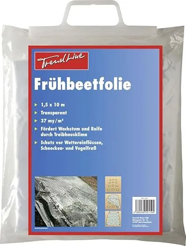 TrendLine Frühbeetfolie 1,5 x 10 m Folien & Planen