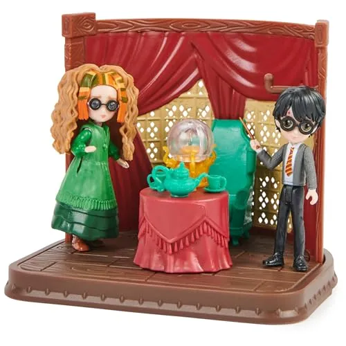 Spin Master Harry Potter Spielset Orakel mit Figuren - Actionfiguren-Set mit Harry Potter und Professor Trelawney, inklusive Zubehör für magische Wahrsage-Abenteuer. Perfekt für kreative Rollenspiele und Sammler!