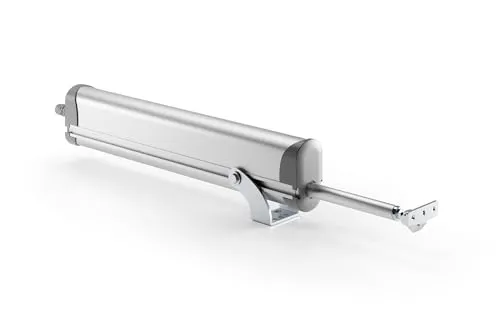 Fensteröffner elektrisch|RAYWIN Fensterantrieb mit Stange | für Dach-, Kipp- und Klappfenster | 230V | grau R20/300