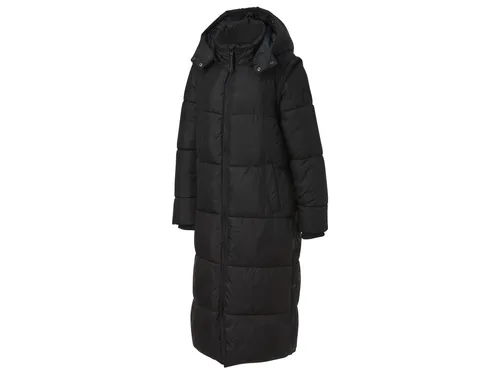 CRIVIT Damen 2-in 1 Steppmantel/-weste Abzippbar (Schwarz, S (36/38))