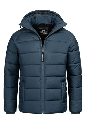 Arctic Seven Herren Winterjacke AS-420 - Wind- & Wasserabweisend - Funktionsjacken, hochwertige Winterjacke mit abnehmbarer Kapuze und warmem Fleece-Innenfutter, ideal für kalte Tage und Outdoor-Aktivitäten.