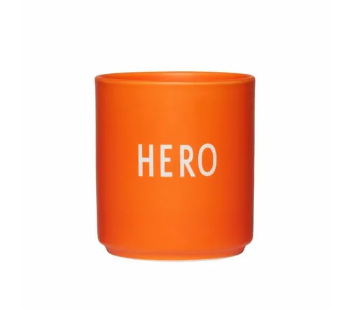Design Letters Lieblingsbecher Orange Hero Tasse in orange von suebidou