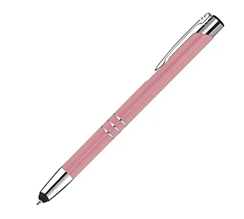Touchpen Kugelschreiber aus Metall / Farbe: rosé 10