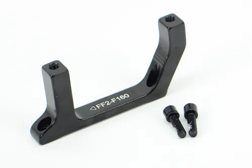 TEKTRO FF2-F160 Bremssatteladapter Vorne FM to PM 160 mm Flatmount auf Postmount