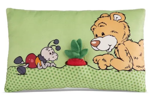 Classic Bär * Rechteckiges Kissen Bär Mielo mit Radieschen * 49449 * NICI