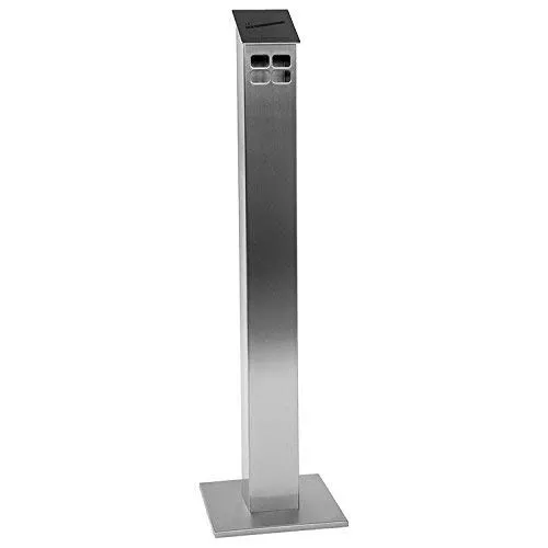 Hiska Standascher Edelstahl in silber von HISKA