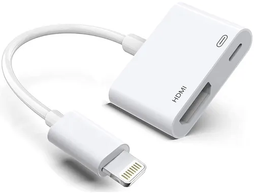 Apple Lightning auf Digital AV Adapter (MW2P3ZM A) - Digital AV Adapter für iPhone und iPad, perfekte Lösung für HD-Videos und Präsentationen