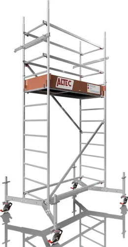 ALTEC Rollfix 400 | inkl. Rollen (Ø 150 mm) | Traverse ausziehbar | Rollgerüst